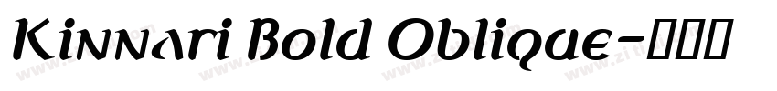 Kinnari Bold Oblique字体转换 Kinnari Bold Oblique字体转换